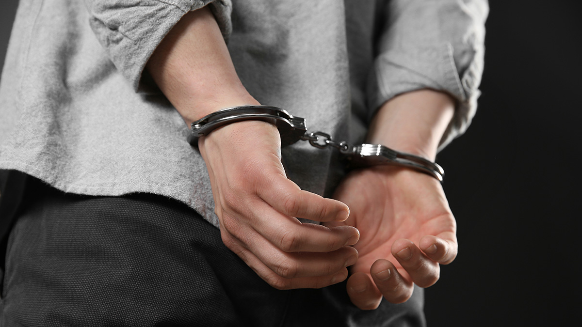 Man Handcuffs